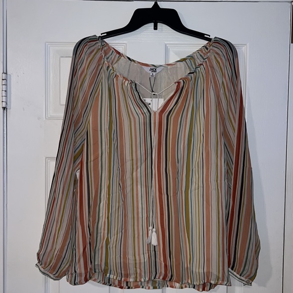 Jack by bbdakota women’s top multi color sz small - Picture 4 of 6